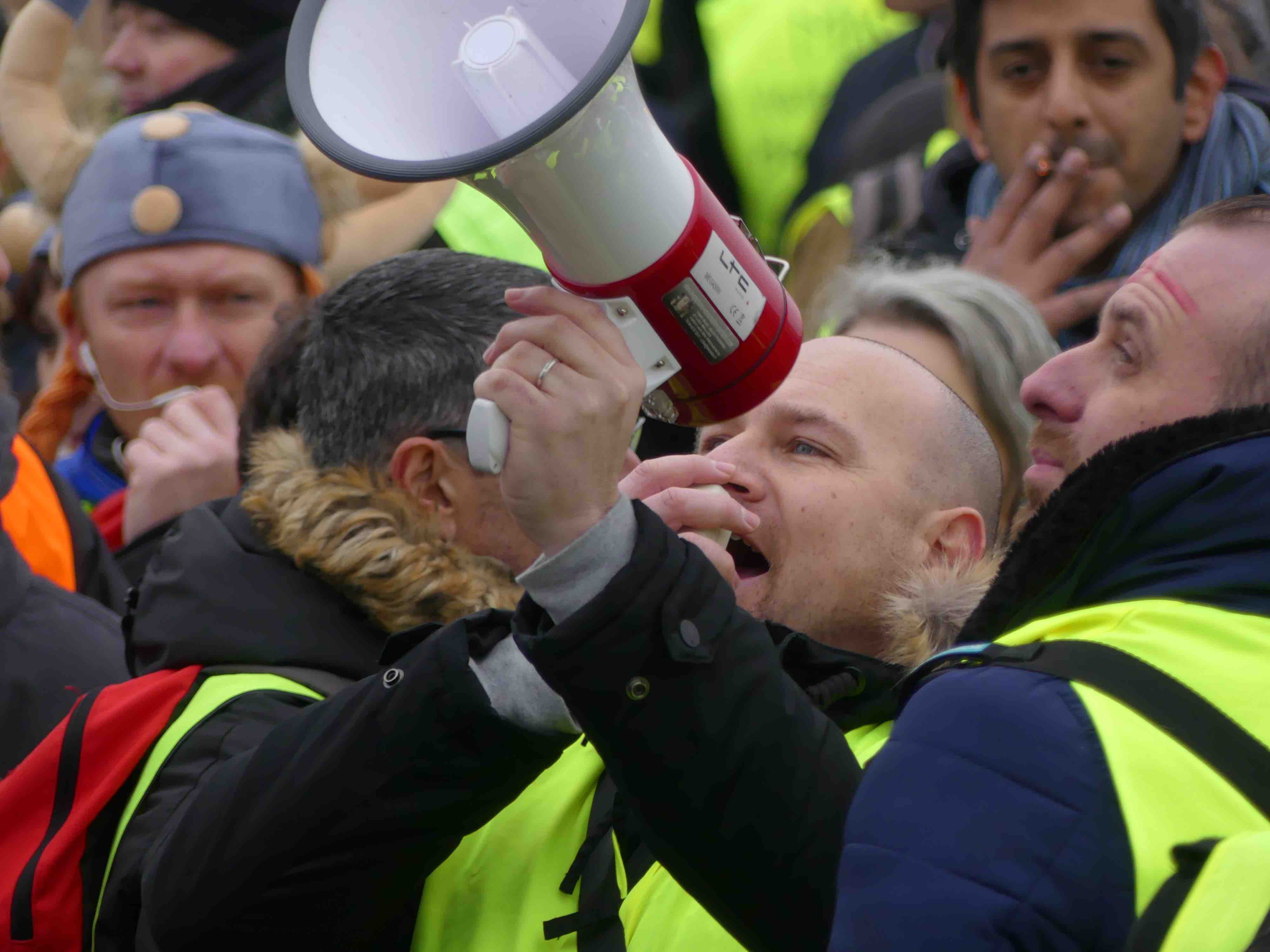 Avec les Gilets Jaunes à Paris le 29 décembre